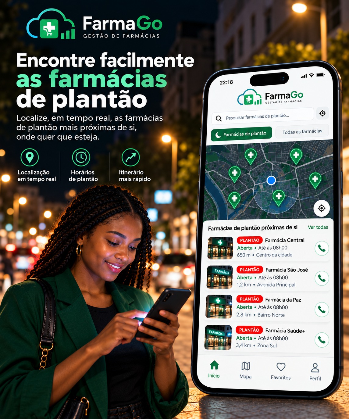 Farmácias de plantão